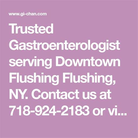 斗南沈胃腸科營業時間|Gastroenterologist in Flushing, NY 